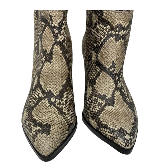 DOLCE VITA SNAKESKIN KNEE HIGH BOOTS - Picture 5 of 12